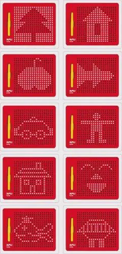 APLI magneetbord met pen – tekenbord kinderen