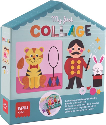 APLI knutselset met vilt - Mijn eerste collageset
