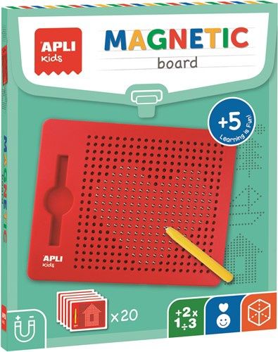 APLI magneetbord met pen – tekenbord kinderen
