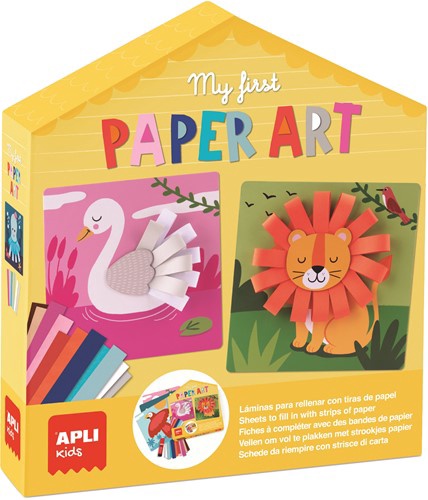 APLI knutselset papierkunst - Mijn eerste papiercollage