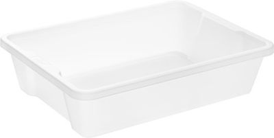 FAPI play tray transparant – voor zand en slijm – 37,5x26,5x9 cm

