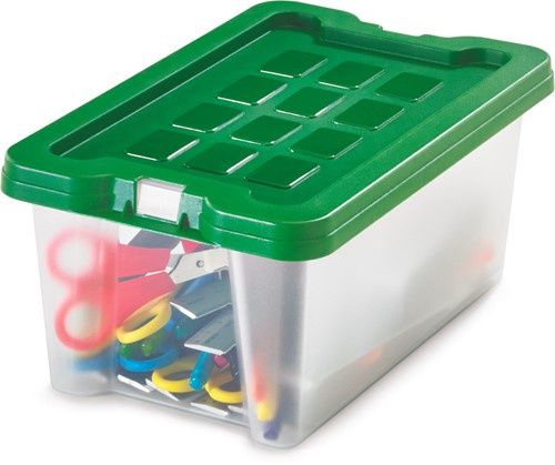 FAPI bewaarbox transparant 2,5 kg zand – 28x18x12 cm