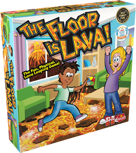 Goliath The Floor is Lava – actief bordspel kinderen vol beweging