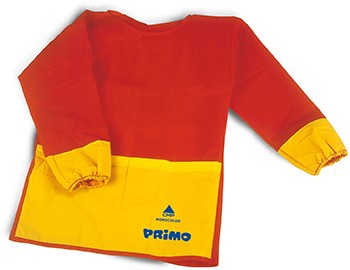 PRIMO kliederschort met opbergzakken - anti-vlek, maat 3-5 jaar