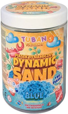 Tuban Kinetisch Zand – Blauw 1 kg

