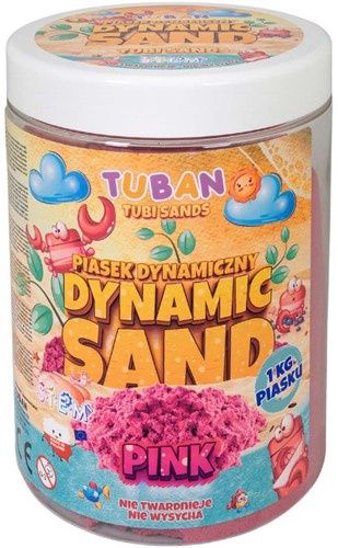 Tuban - kinetisch zand – roze 1 Kg