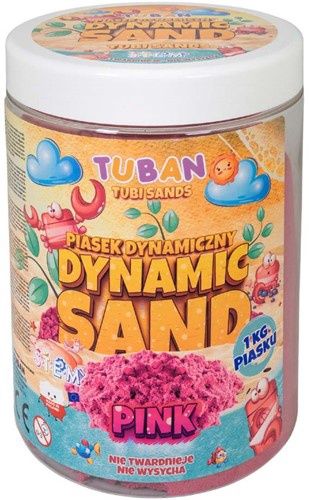 Tuban Kinetisch Zand – Roze 1 kg