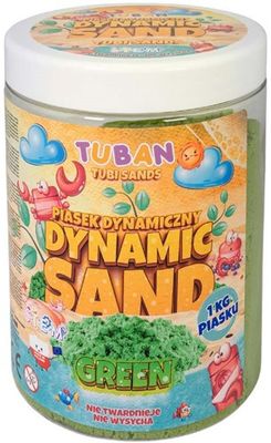 Tuban Kinetisch Zand – Groen 1 kg