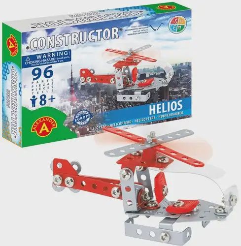 Constructiespeelgoed helikopter – Alexander Constructor Helios – 96-delig
