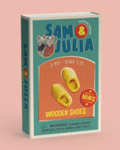 Het Muizenhuis Sam &amp; Julia Mini&#39;s - Klompen