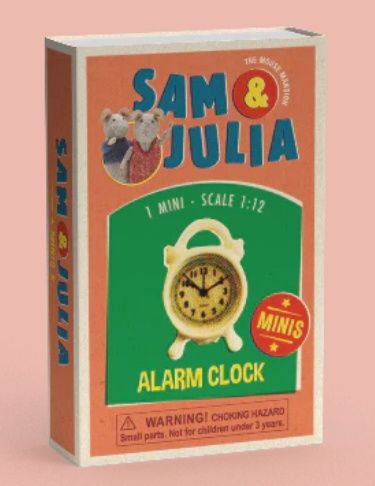 Het Muizenhuis Sam &amp; Julia Mini&#39;s - Wekker