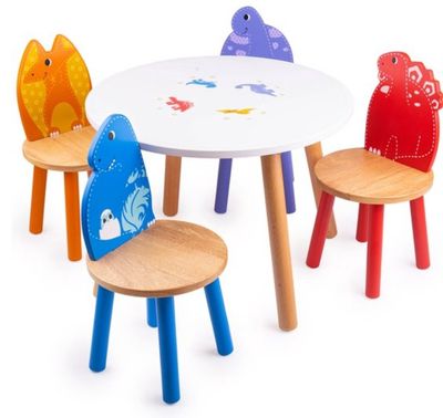 Tidlo houten kinderstoel – Pterodactyl dinosaurus
