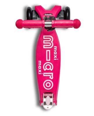 Micro Step Maxi Deluxe LED kinderstep – roze lichtgewicht step