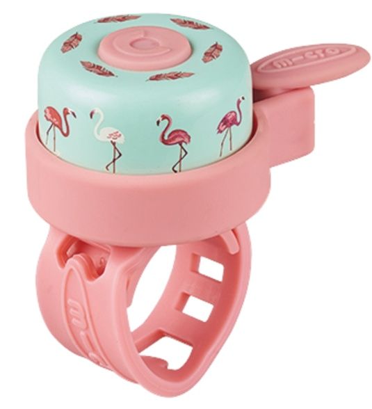 Micro Step bel mint Flamingo – eenvoudige bevestiging