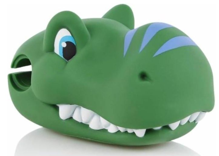 Scootaheadz kinderstep accessoire dinohoofd - groen