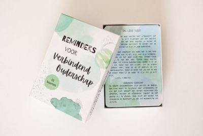 Reminders voor Verbindend Ouderschap 52 Kaarten 