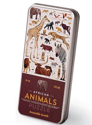 Crocodile Creek puzzel Afrikaanse dieren – 150 stukjes