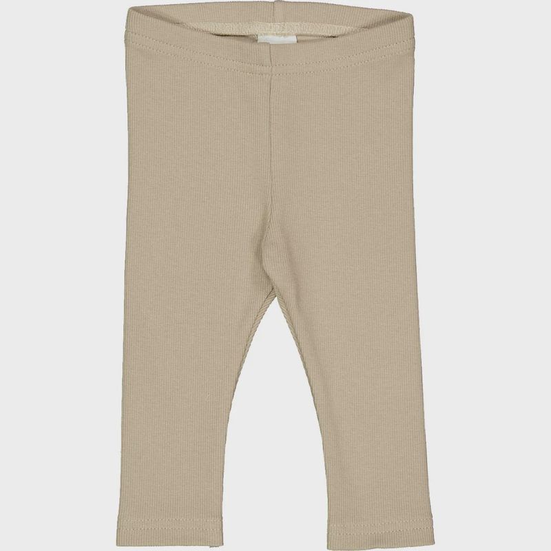 Müsli legging Cozy Me Rib Plain – biologisch katoen ribstof