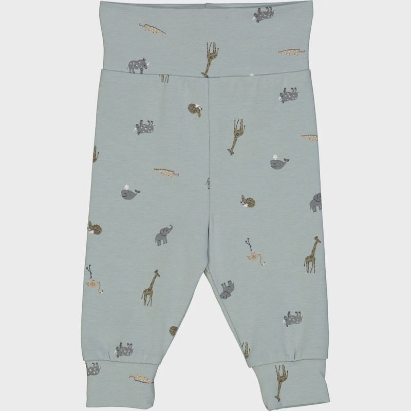 Müsli broek Mini Me Sleepy – Jasmin Blue biologisch katoen newborn