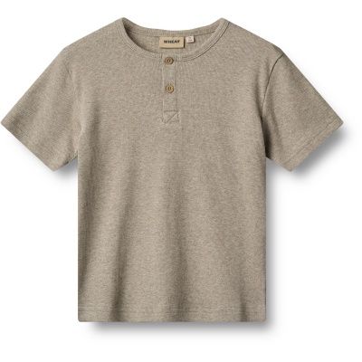 WHEAT Rib T-Shirt S/S Lumi