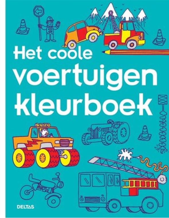 Coole Voertuigen Kleurboek