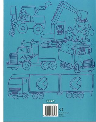 Coole voertuigen kleurboek