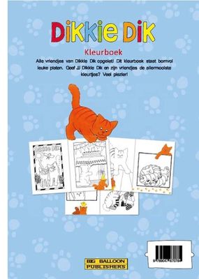 Dikkie Dik kleurboek – Jet Boeke