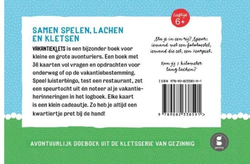 Vakantieklets – Michal Janssen