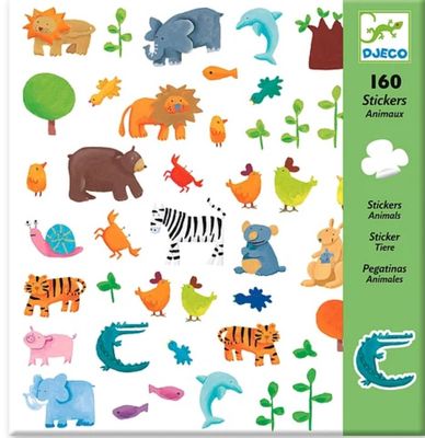 Djeco stickers Dieren