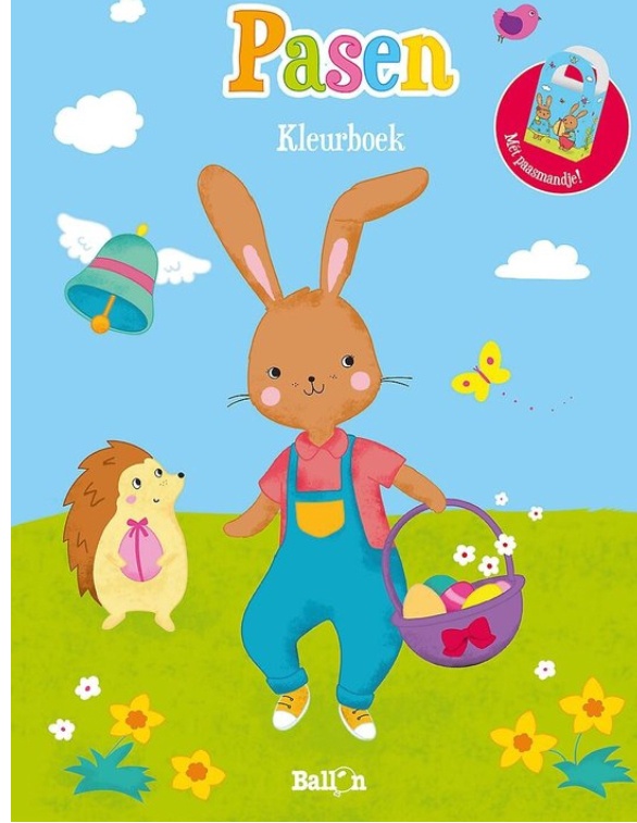 Pasen Kleurboek + mandje