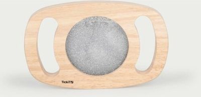 TickiT Gemakkelijk Vast te Houden Glitterpaneel – Zilver

