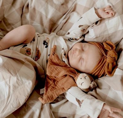 Mrs. Ertha Twiny Turban Pack – 2-delige baby turbanset 0-6mnd