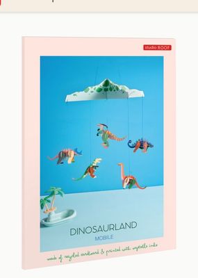 Studio ROOF Mobiel – Dino's aan een wolk
