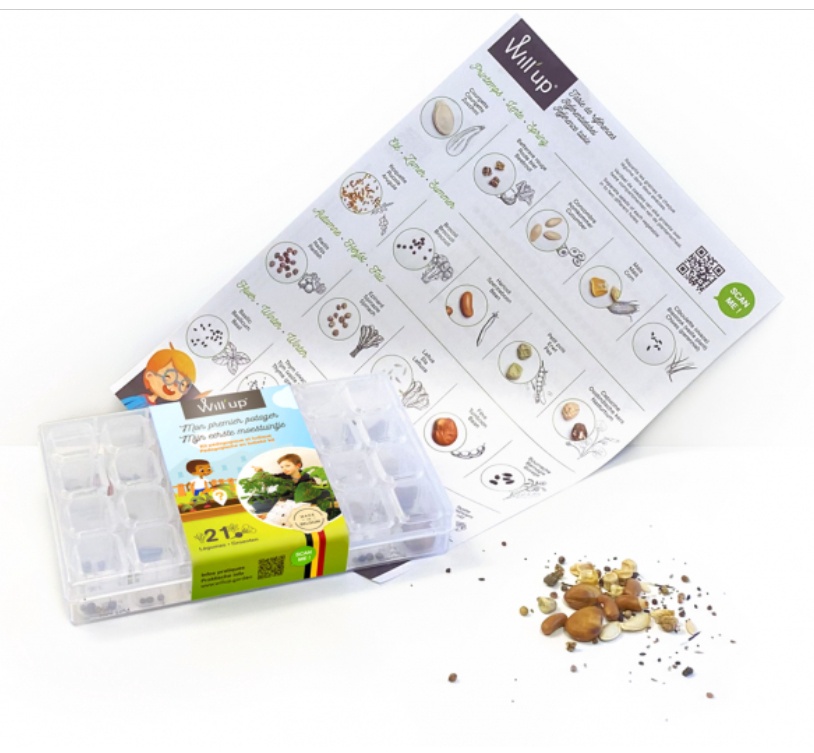 Will'Up - Zaaien: Mijn eerste moestuin