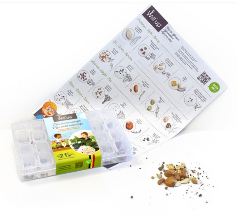 Will&#39;Up - Zaaien: Mijn eerste moestuin