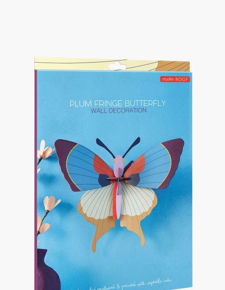Studio ROOF Reuzenvlinder – Plum Fringe Butterfly
