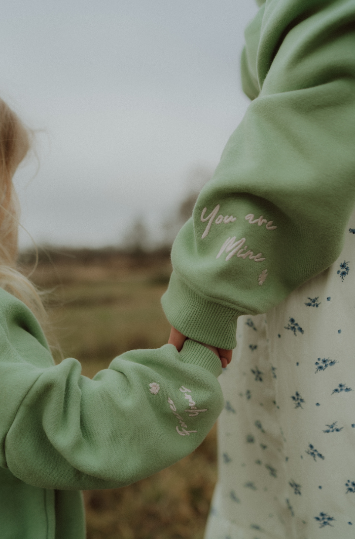 Kindertrui Forever Yours - Wolvie Mini in biologisch katoen
