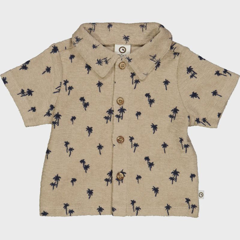 Müsli T-shirt Palm – korte mouw biologisch katoen