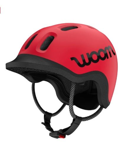 Woom READY Kinderhelm – Rood (maat XS)