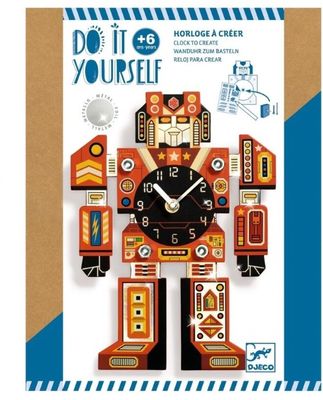 Djeco Knutselset Klok Maken Robot

