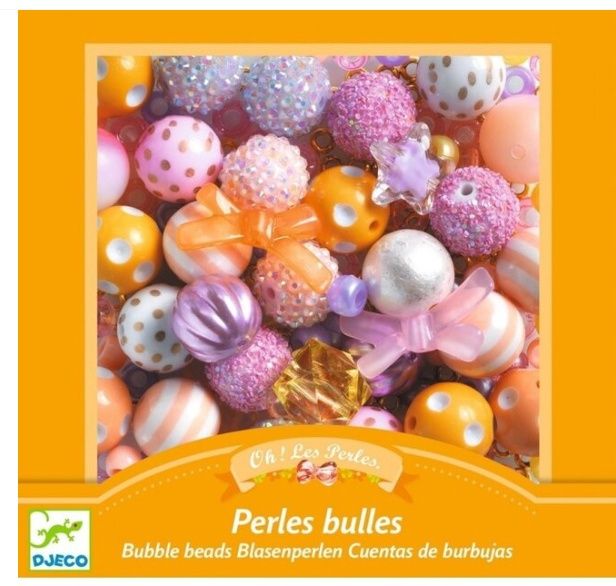 Djeco Kralenset Bubbels Goud 200 stuks