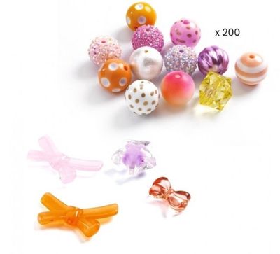 Djeco Kralenset Bubbels Goud 200 stuks