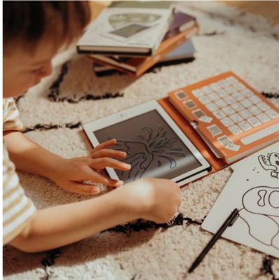 Kidywolf tekenbord Kidydraw mini – dieren over de wereld