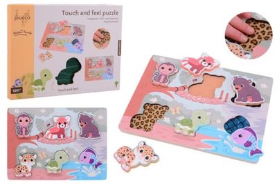 Jouéco zachte vakjespuzzel