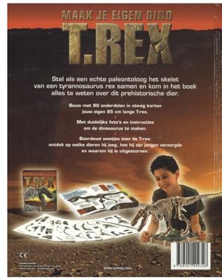 Maak je eigen T-Rex – Bouwset met 80 Onderdelen | Dino Speelgoed vanaf 5 Jaar
