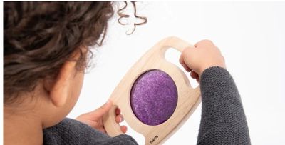 TickiT Glitterpaneel Paars – Easy Hold