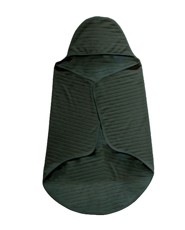 Snoozebaby Bathcape Dark Green
