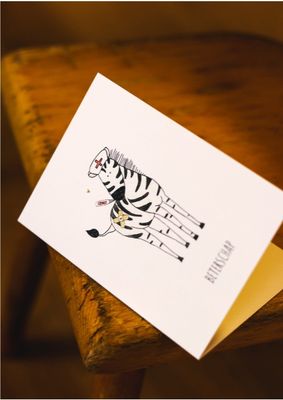 Juulz Beterschapkaartje Zebra