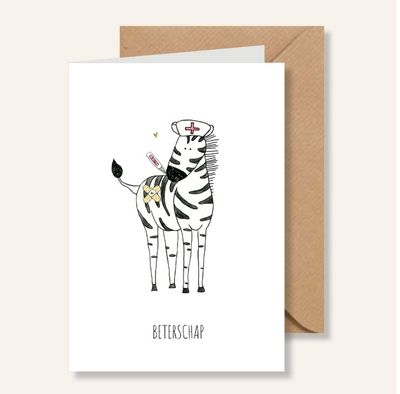 Juulz Beterschap Zebra Kaart
