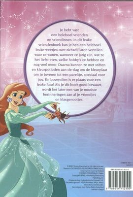 Disney Vriendenboek Prinses